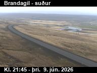Brandagil, Hr�tafir�i