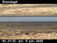 Brandagil, Hr�tafir�i