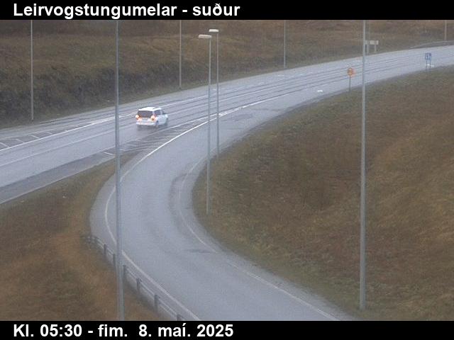 Click for full screen live camera. Leirvogstungumelar í suður