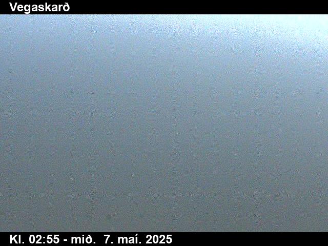 Click for full screen live camera. Vegaskarð niður á veg