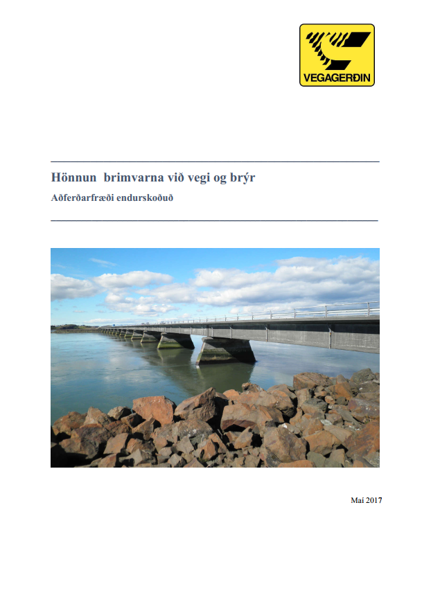 Hönnun brimvarna við vegi og brýr