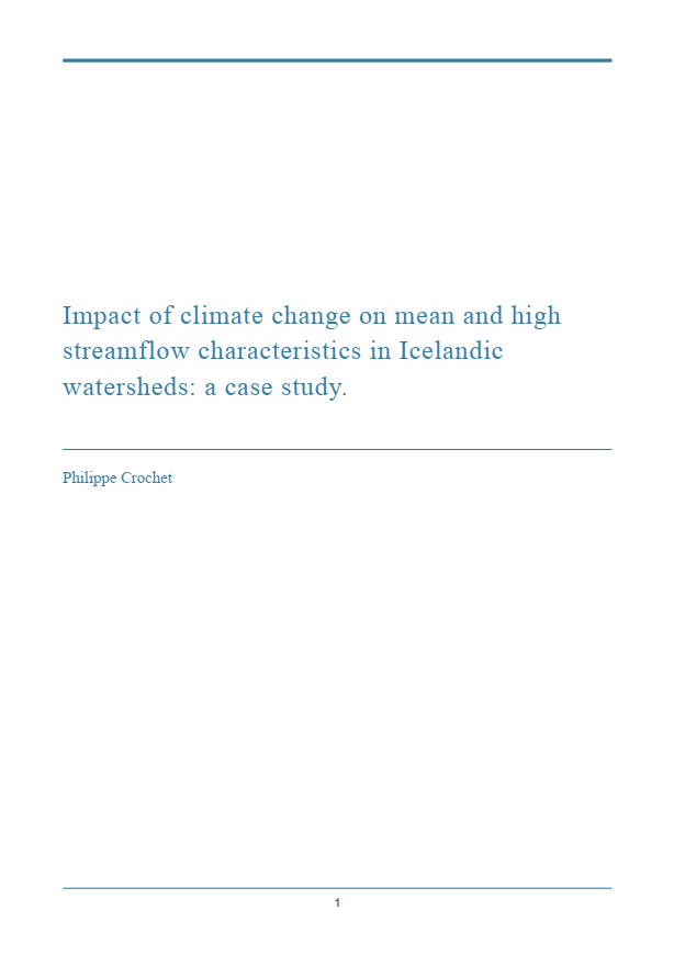 impact of climate change on