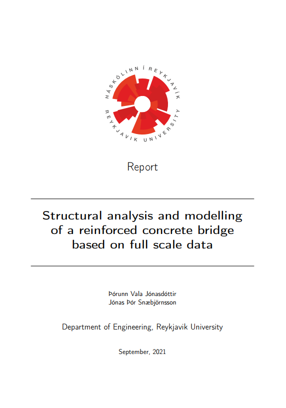 Structural analysis and modelling of a reinforced concrete bridge