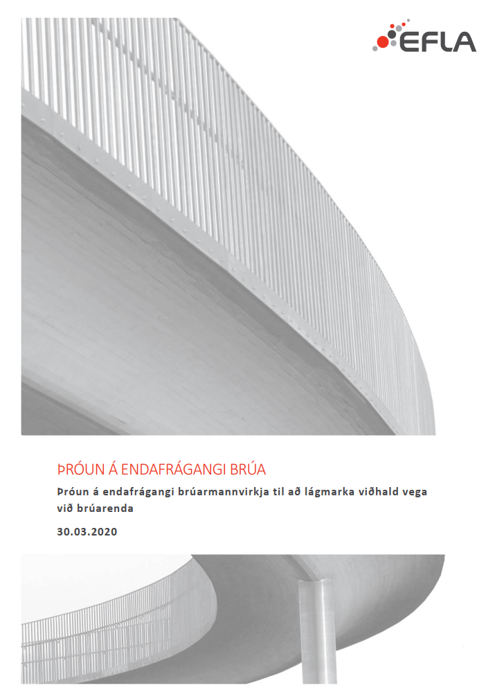 þróun á endafrágangi brúarmannvirkja.- 2020png