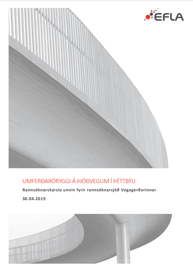 Umferðaröryggi á þjóðvegum í þéttbýli