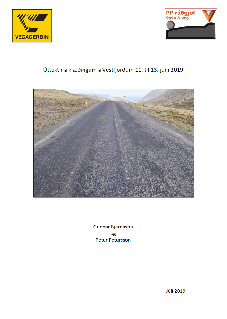 úttektir á klæðningum á vestfjörðum