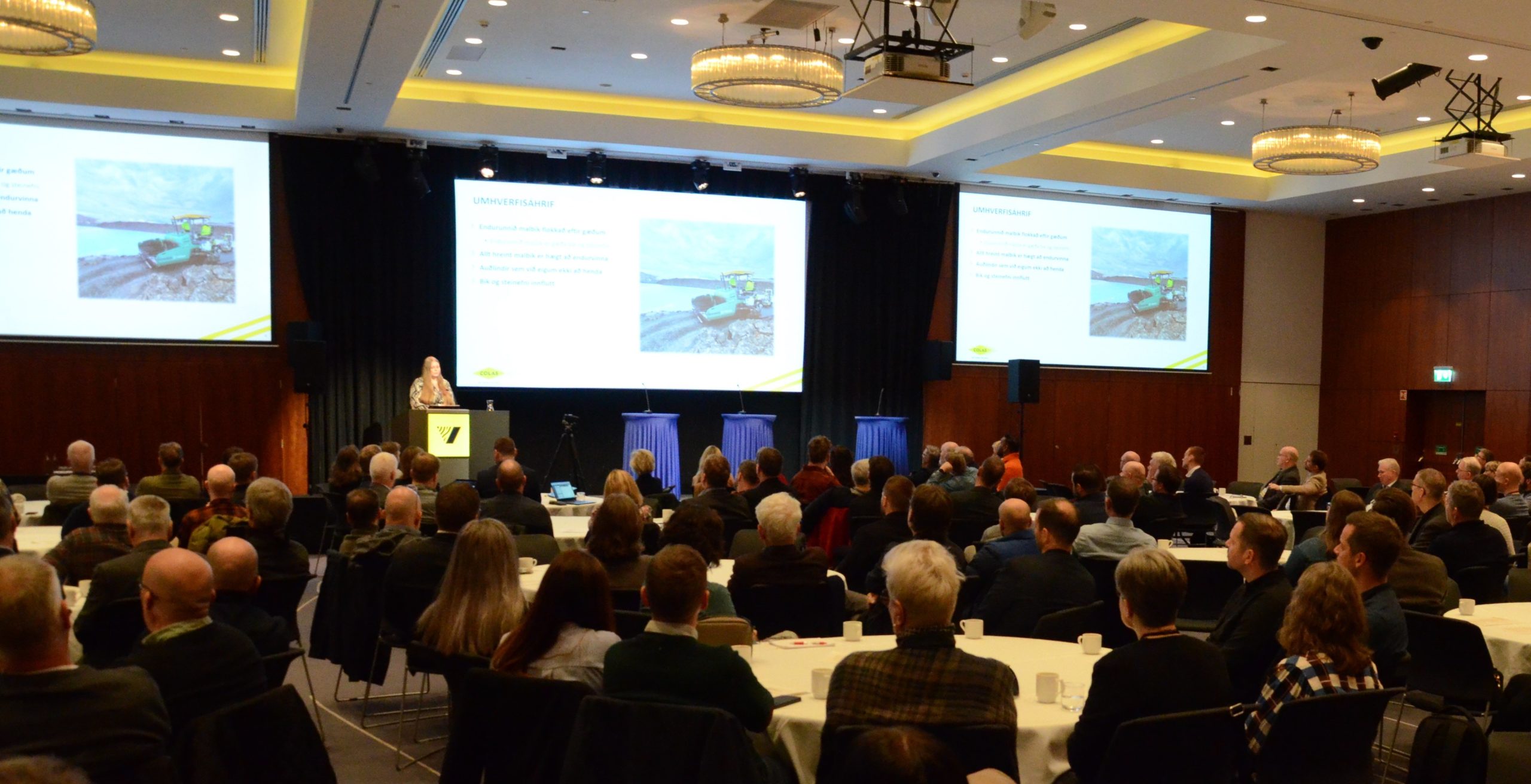 Frá Rannsóknaráðstefnu Vegagerðarinnar árið 2022.