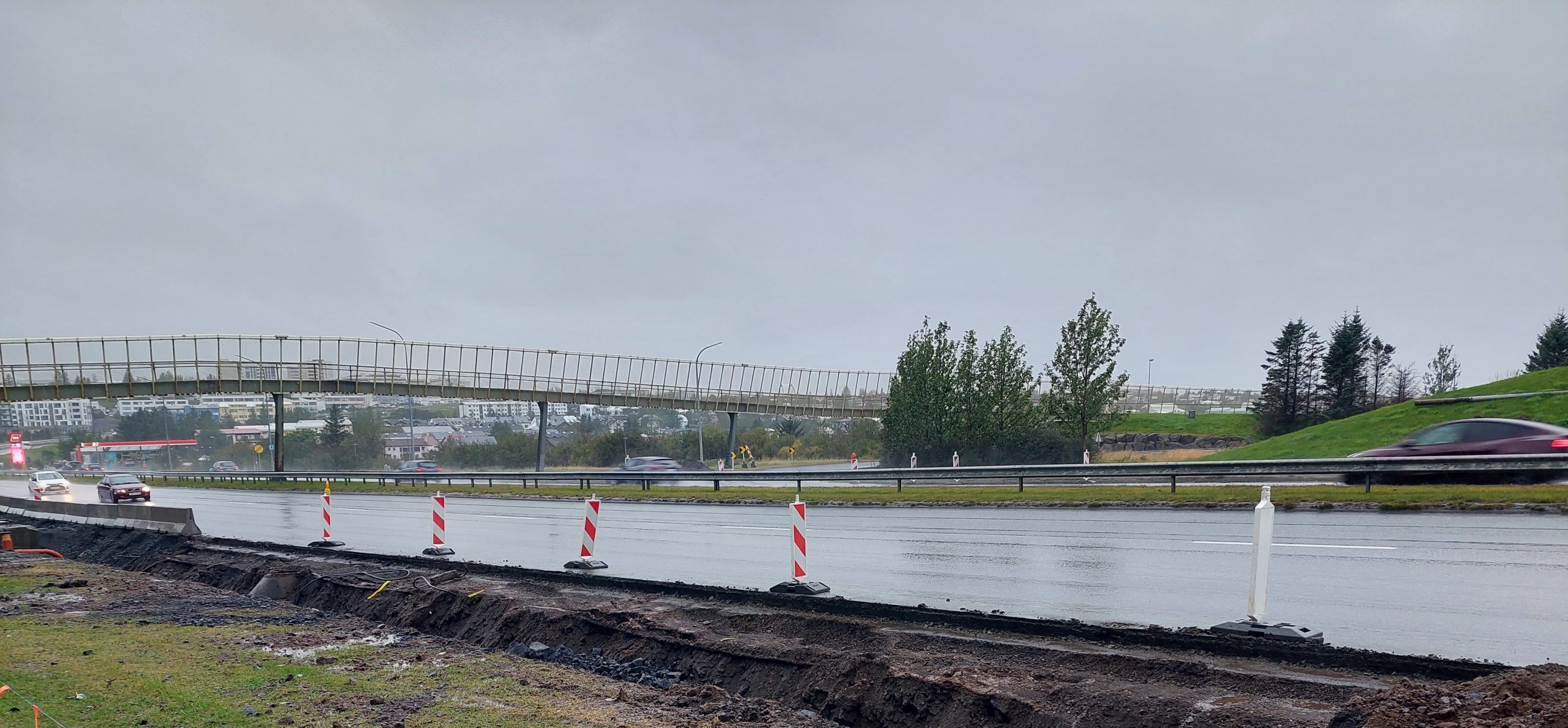 Þrengingar verða til vesturs fram á föstudag.
