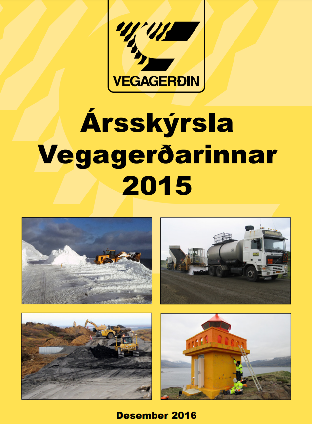 Ársskýrsla Vegagerðarinnar 2015