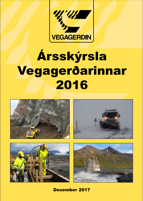 Ársskýrsla Vegagerðarinnar 2016