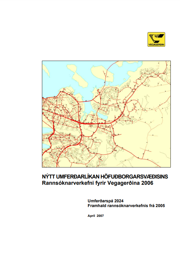 Nýtt umferðarlíkan höfuðborgarsvæðisins