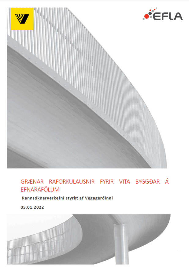 Grænar raforkulausnir fyrir vita byggðar á efnarafölum