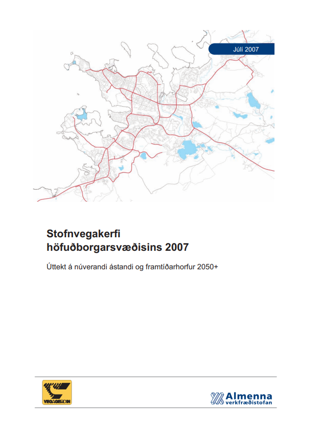 Stofnvegakerfi höfuðborgarsvæðisins 2007