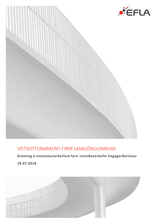 Vistvottunarkerfi fyrir samgönguinnviði