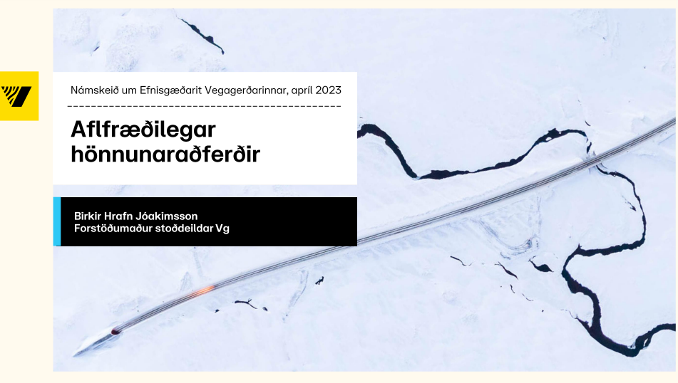 Námskeið um Efnisgæðaritið - aflfræðilegar hönnunaraðferðir