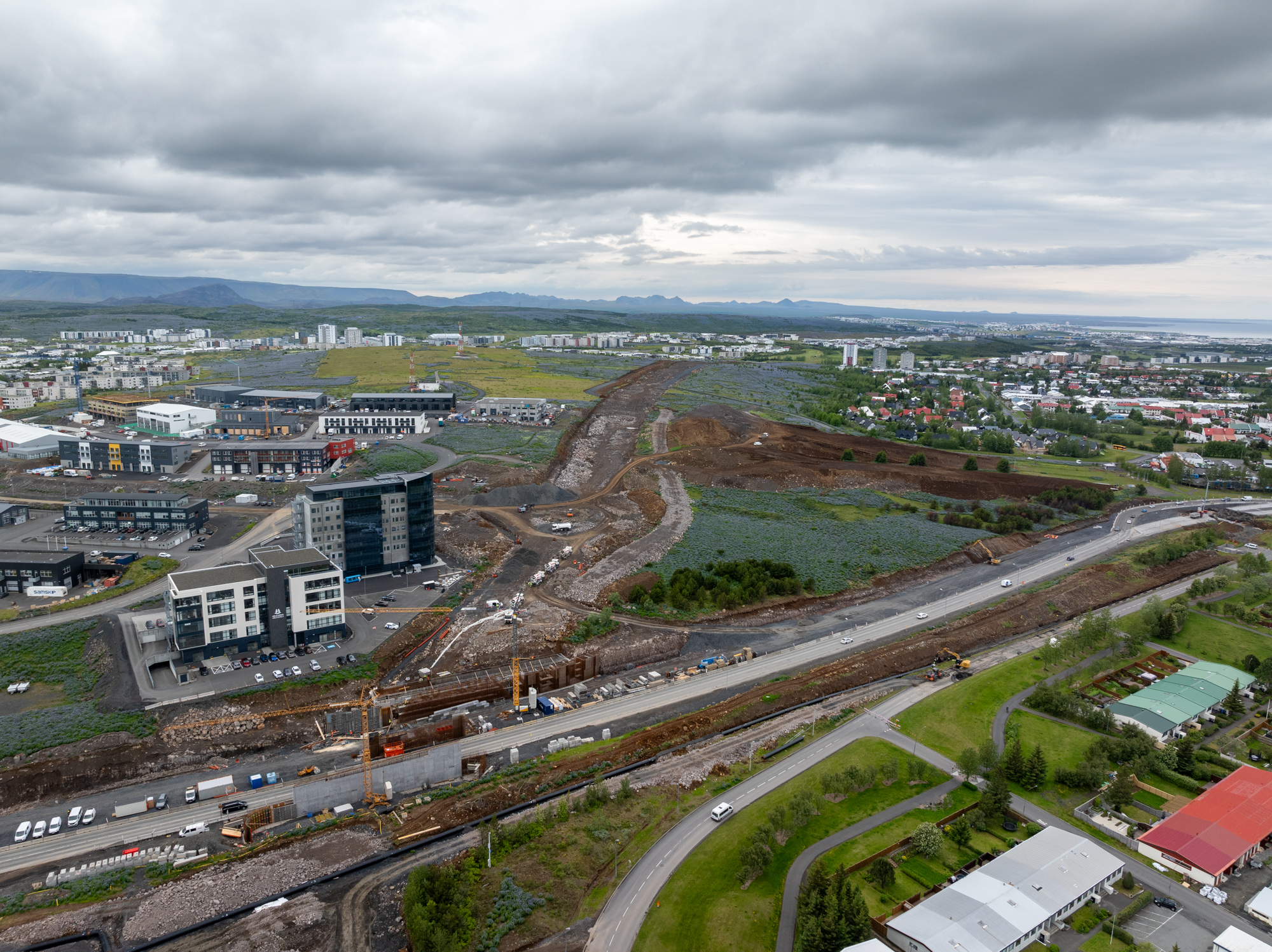 Arnarnesvegur 4. júlí 2024