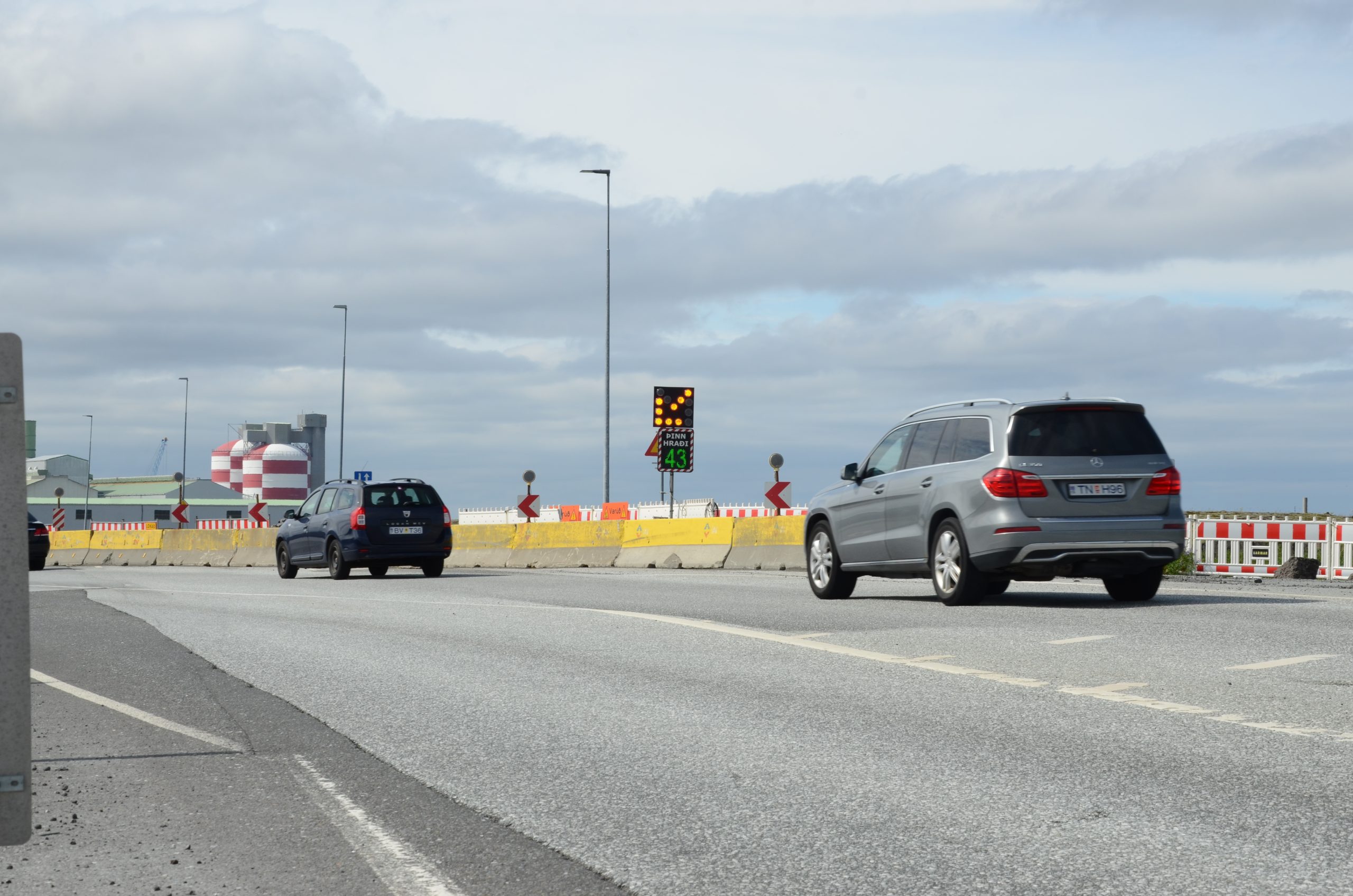 Framkvæmdir við tvöföldun Reykjanesbrautar