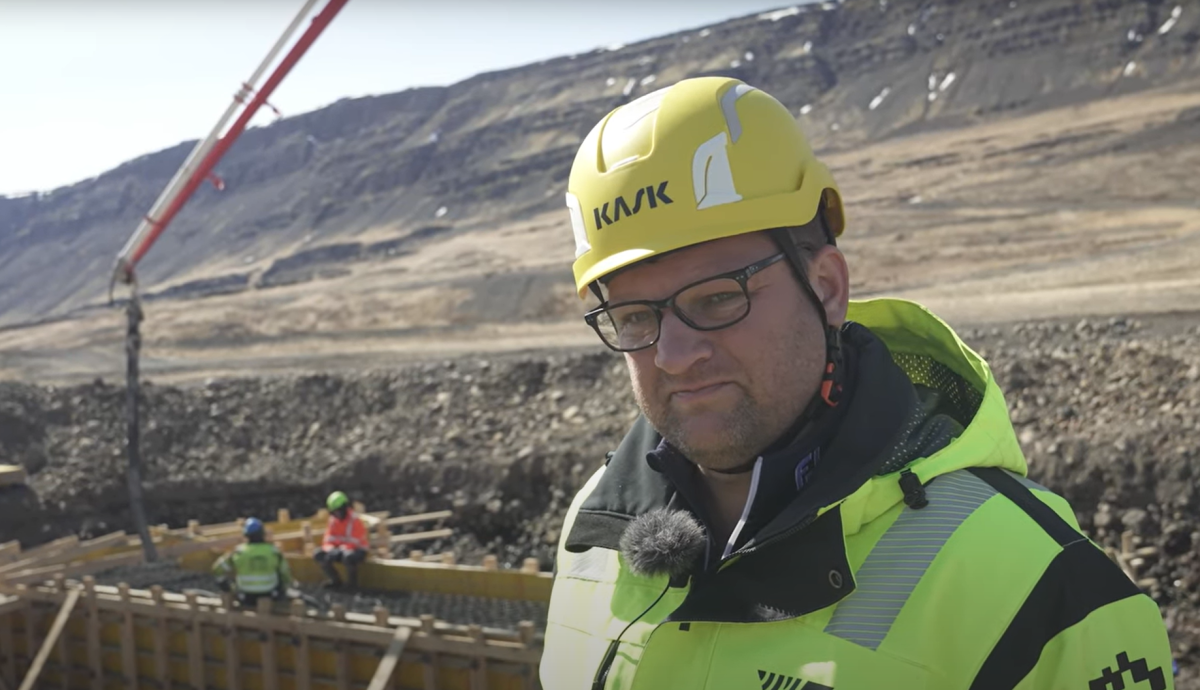 Páll Halldór Björgúlfsson, umsjónarmaður hjá Vegagerðinni.