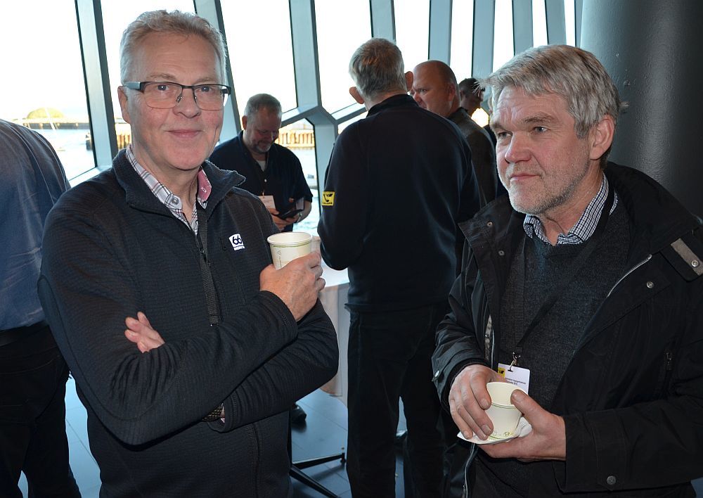 Gestir fengu tækifæri til þess að fá sér kaffi milli fyrirlestra.