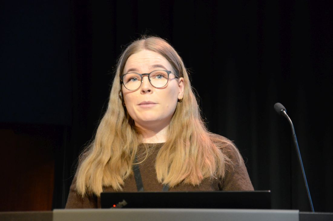 Andrea Kristinsdóttir frá VSÓ Ráðgjöf flutti erindið Deiliskipulag þjóðvega í þéttbýli.
