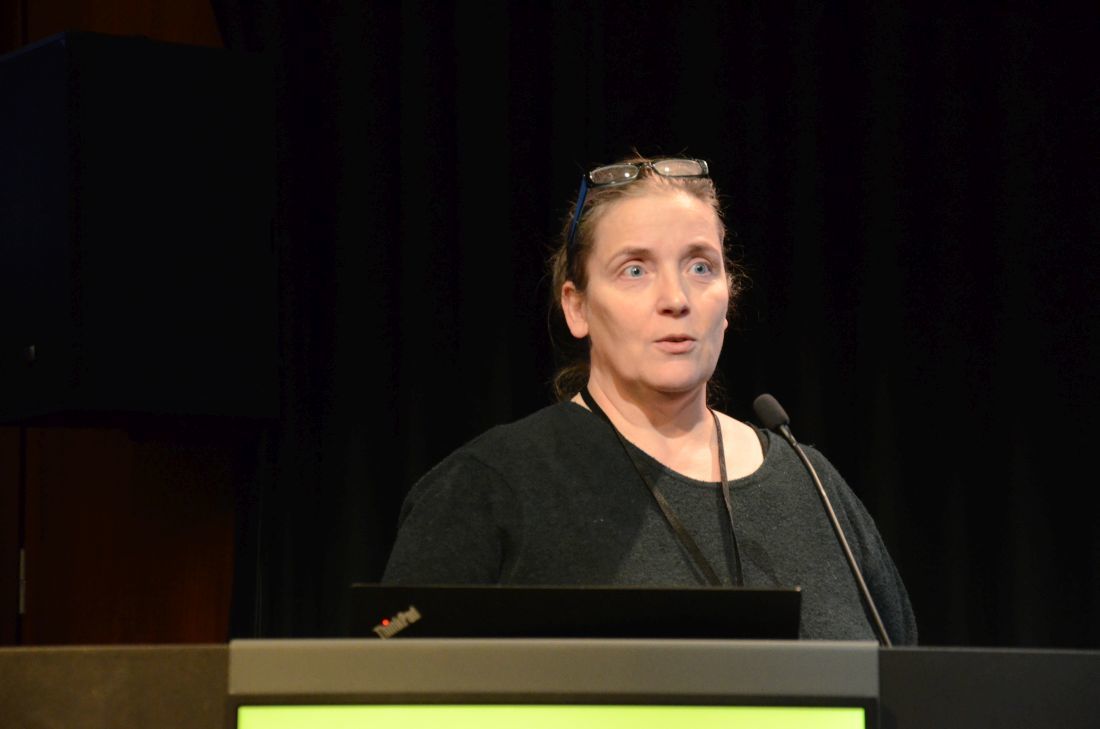 Ingibjörg Jónsdóttir frá Háskóla Íslands flutti erindið Strandlínubreytingar á Suðausturlandi frá 1903-2021.
