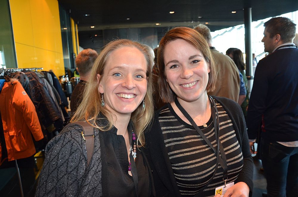 Gestir fengu tækifæri til þess að fá sér kaffi milli fyrirlestra.