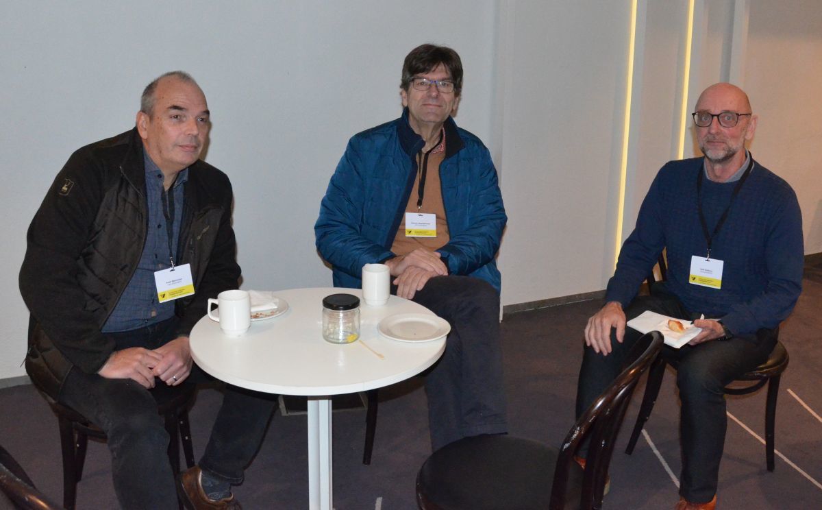 Aron Bjarnason, Gunnar Sigurgeirsson og Gísli Gíslason.
