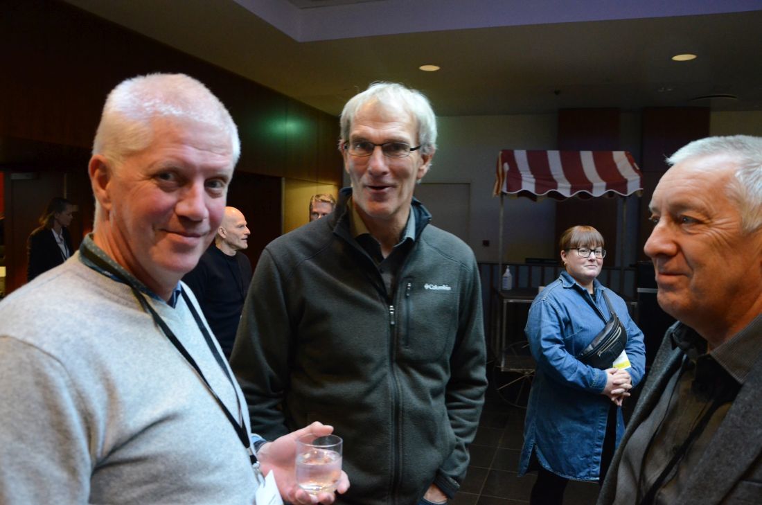 Gestir ráðstefnunnar fengu tækifæri til að endurnæra sig og spjalla í kaffihléum.
