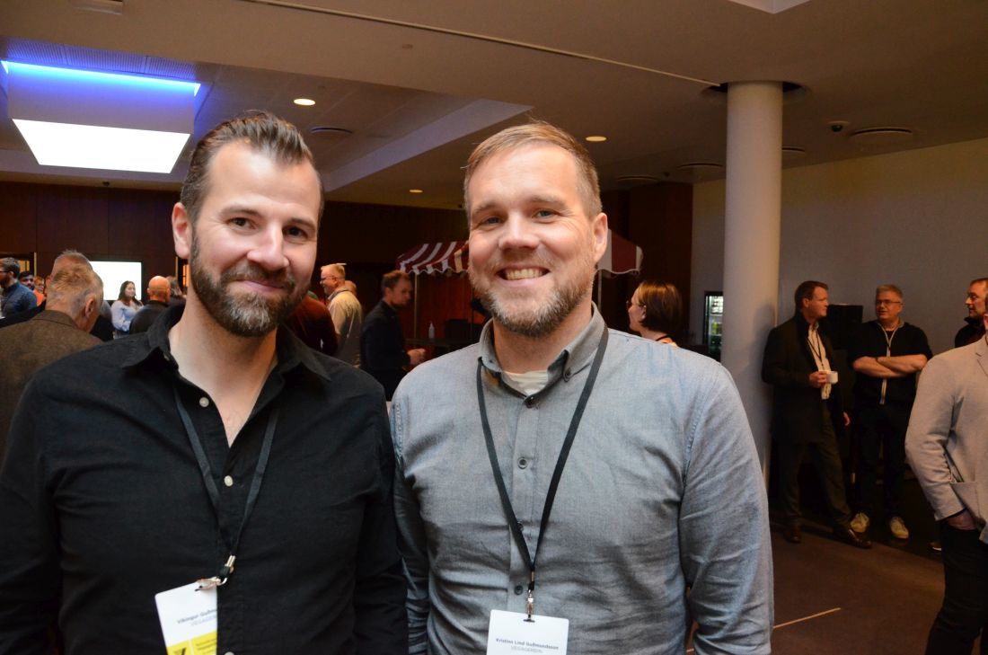 Gestir ráðstefnunnar fengu tækifæri til að endurnæra sig og spjalla í kaffihléum.
