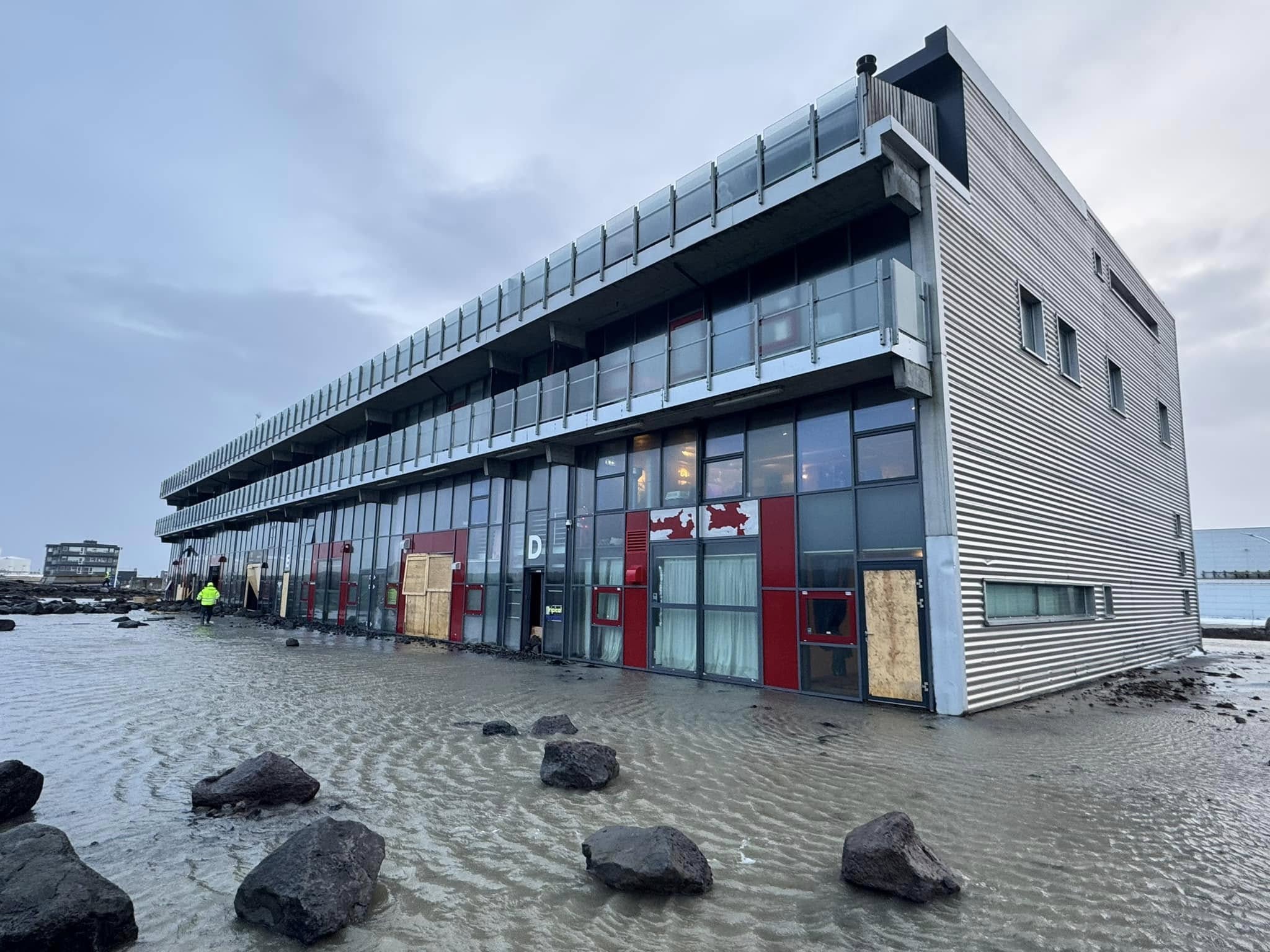 Töluvert tjón hlaust af óveðrinu.