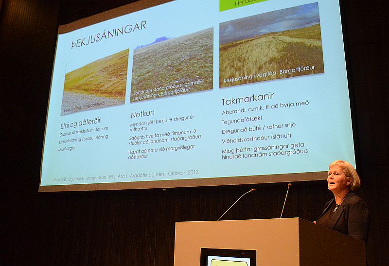 Ása Aradóttir, Landbúnaðarháskólanum
