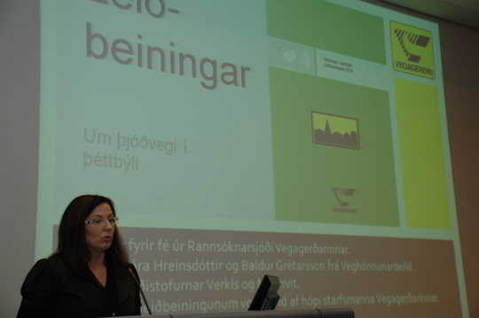 Erna Bára Hreinsdóttir, Vegagerðinni

