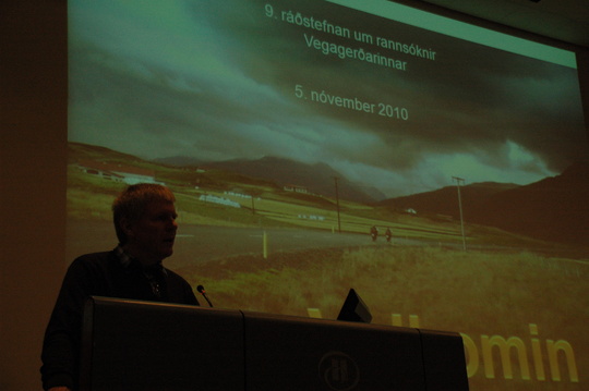 Þórir Ingason, Vegagerðinni setti ráðstefnuna