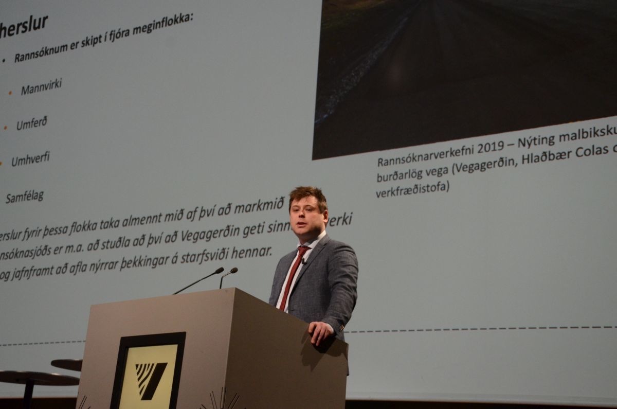 Ólafur Sveinn Haraldsson forstöðumaður rannsókna hjá Vegagerðinni.