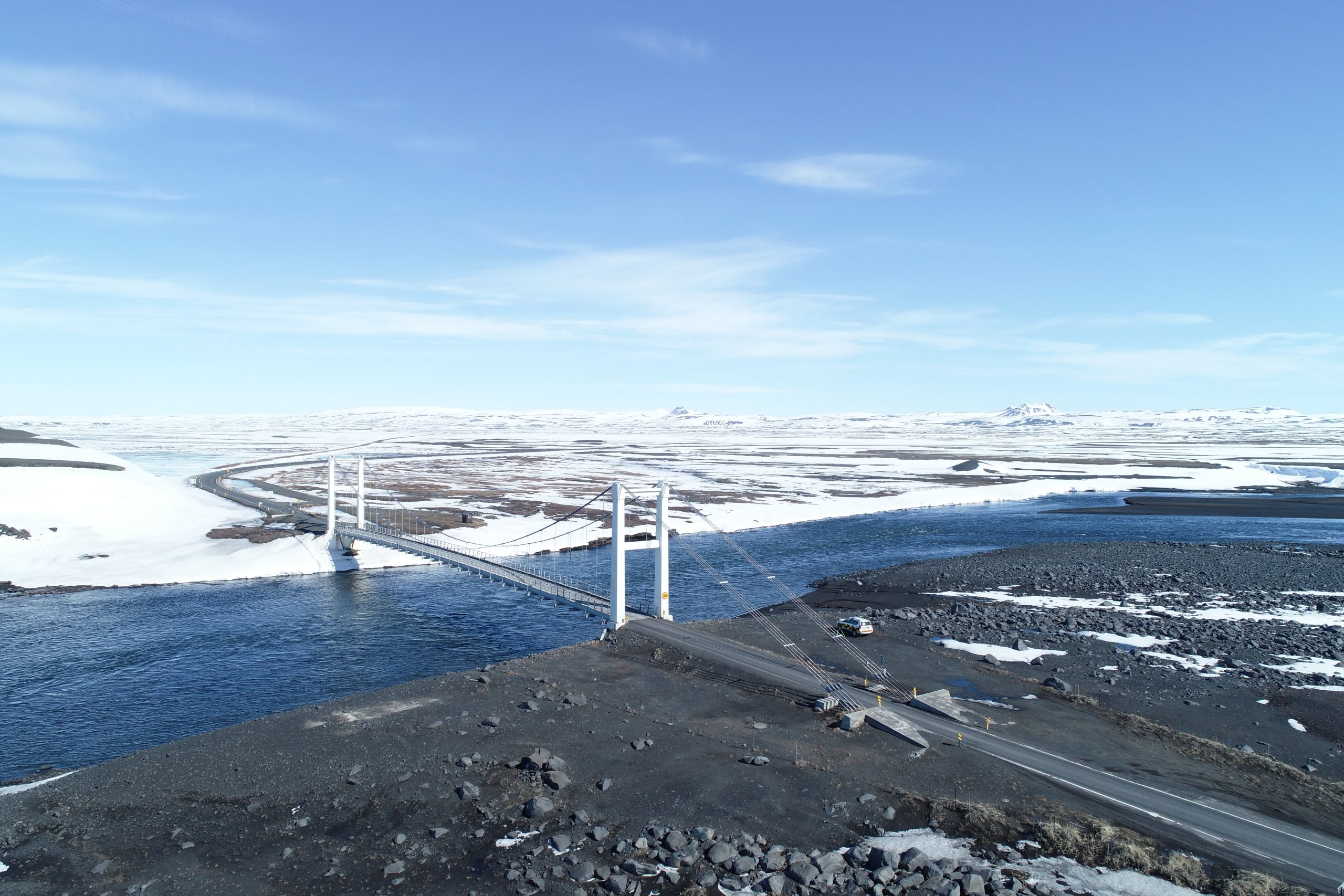 Brúin yfir Jökulsá á Fjöllum. 