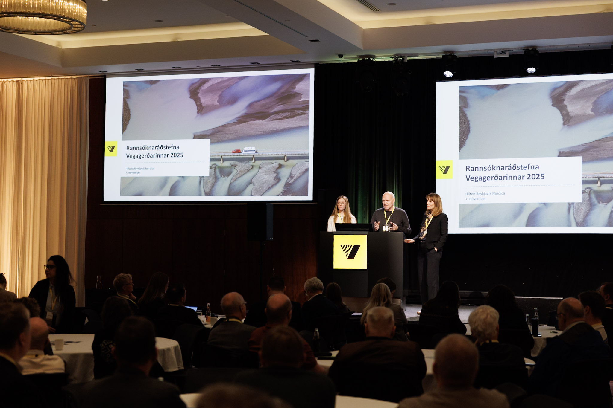 Frá rannsóknaráðstefnu Vegagerðarinnar 2025.