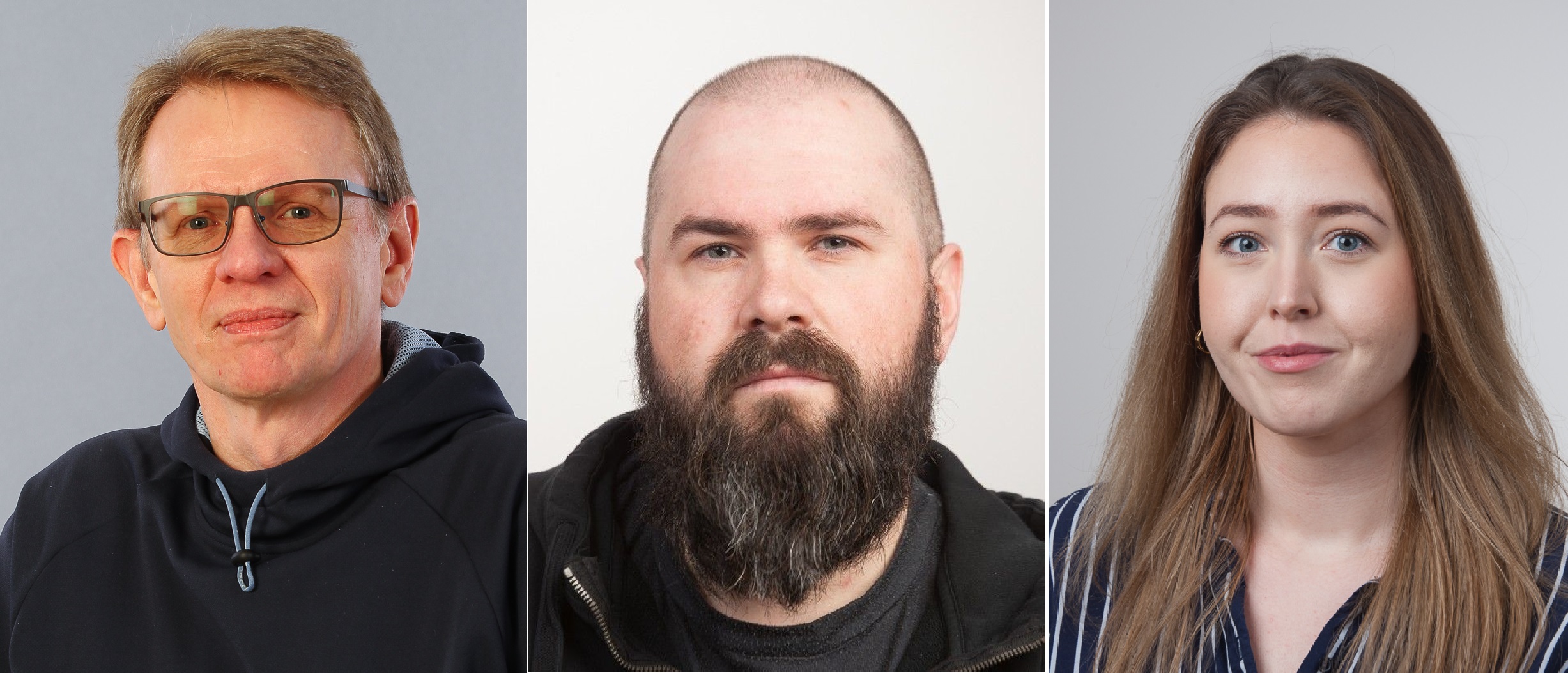 Jónas Gunnlaugsson, Einar Ægir Hlynsson og Lára Sigrún Steinþórsdóttir.