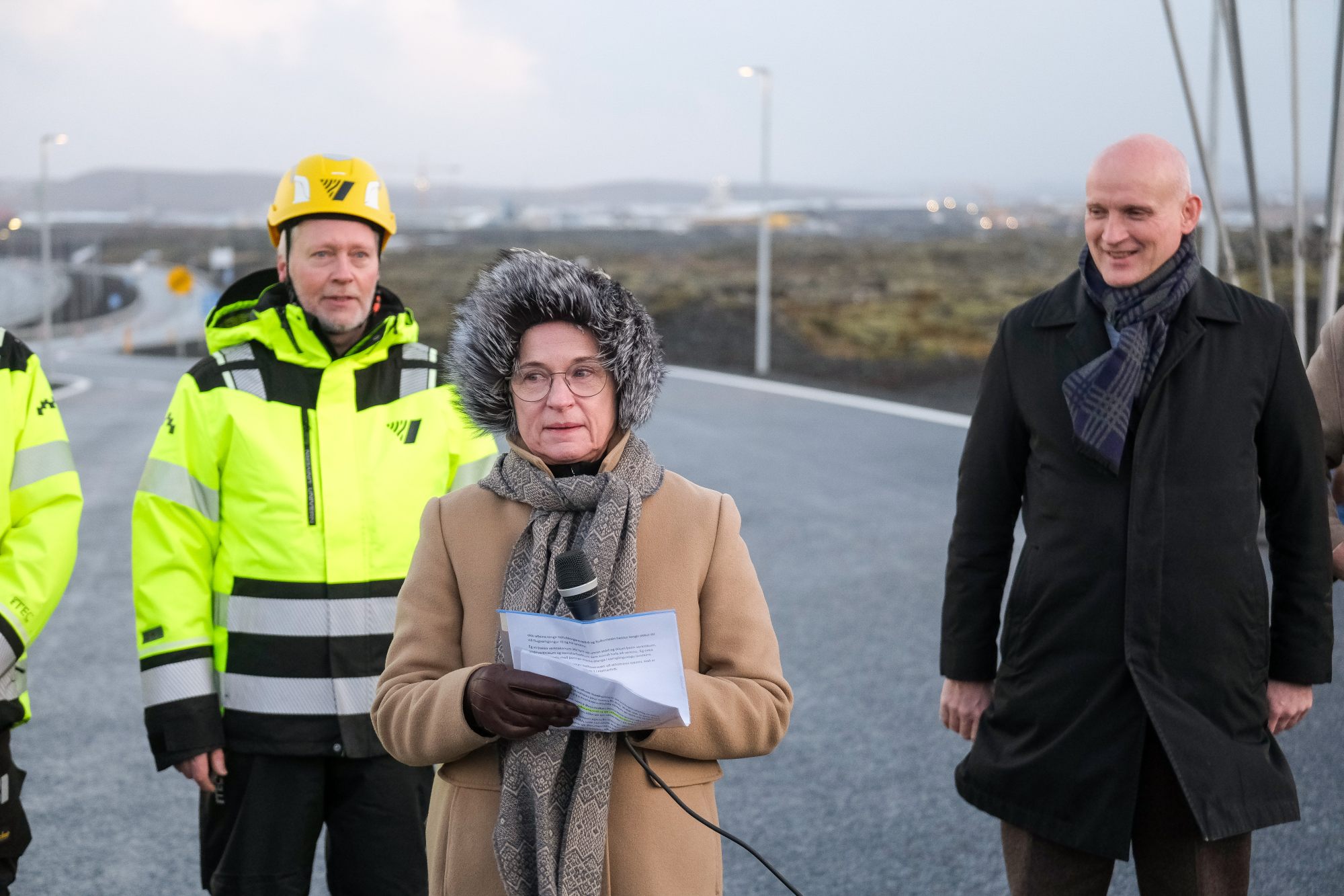 Reykjanesbraut. Formleg opnun 11. desember 2025. 