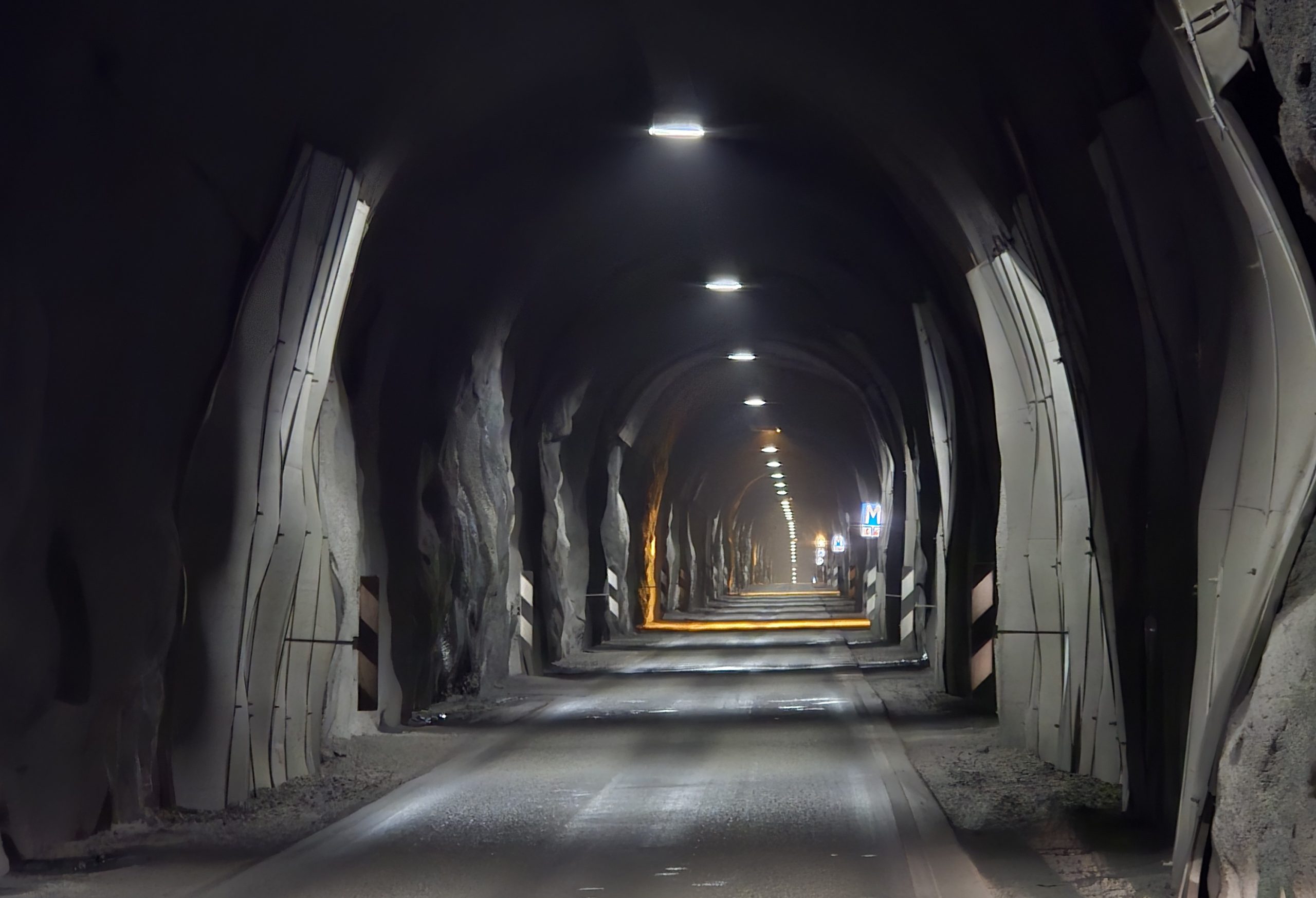 Nýja lýsingin eykur umferðaröryggi.