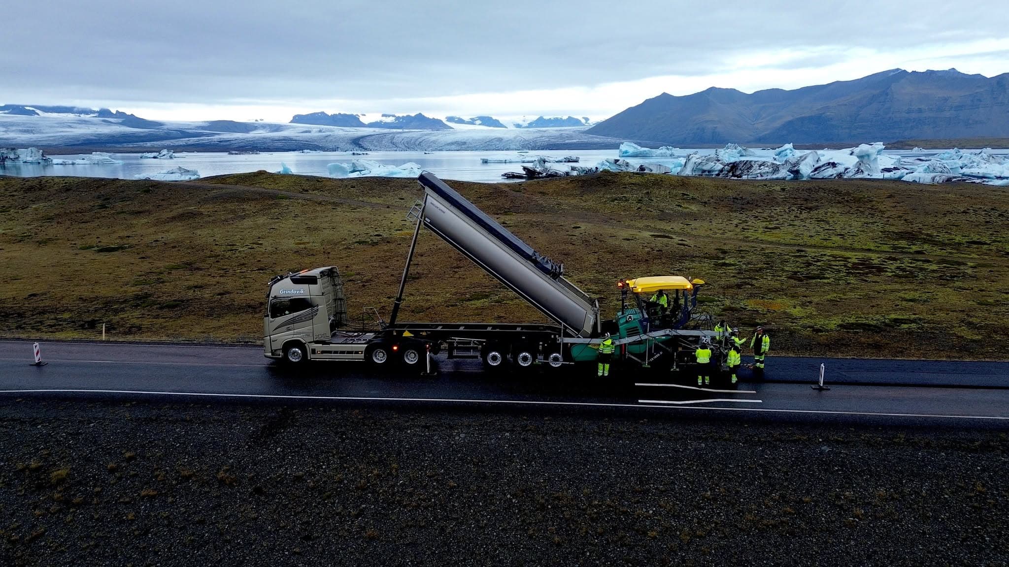 Myndina tók Hallvarður Vignisson, Hnit, fyrir Colas