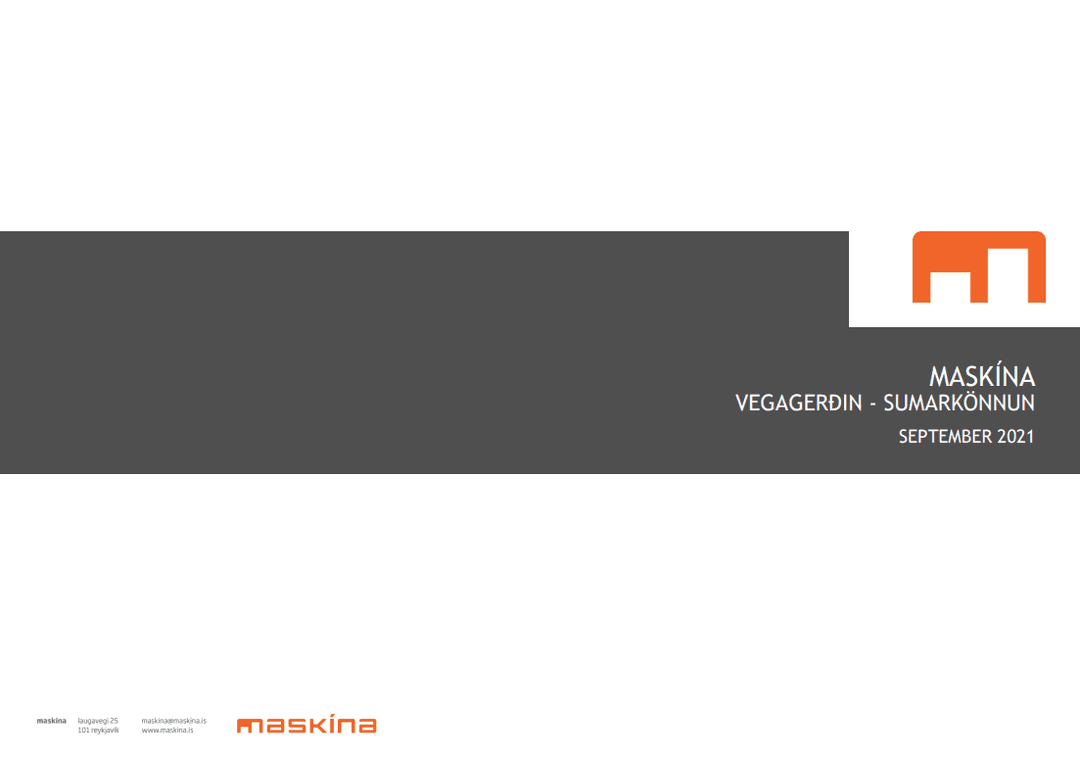 Forsíða - viðhorfskönnun - sumar 2021