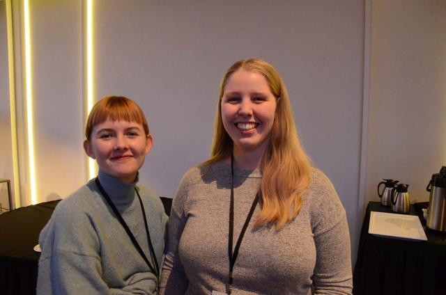 Gestir ráðstefnunnar fengu tækifæri til að endurnæra sig og spjalla í kaffihléum.
