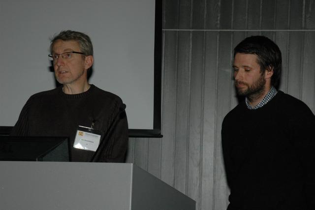 Karl Benediktsson og Davíð Arnar Stefánsson HÍ
