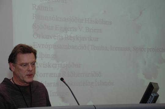 Finnur Pálsson, Jarðvísindastofnun Háskóla Íslands 


