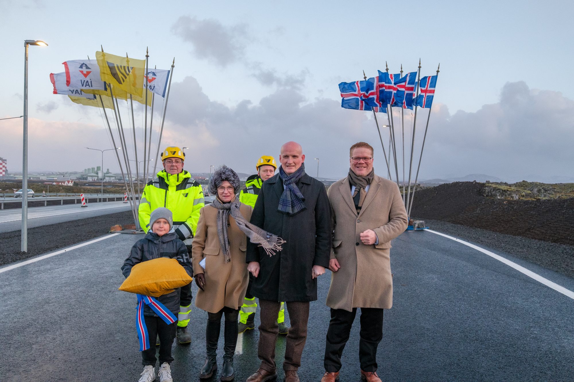 Reykjanesbraut. Formleg opnun 11. desember 2025. 