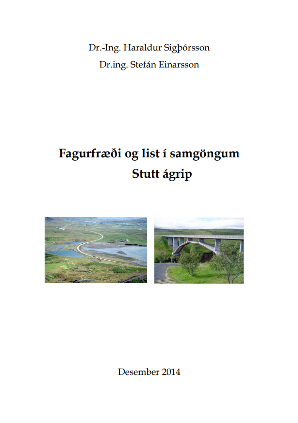 Fagurfræði og list í samgöngum