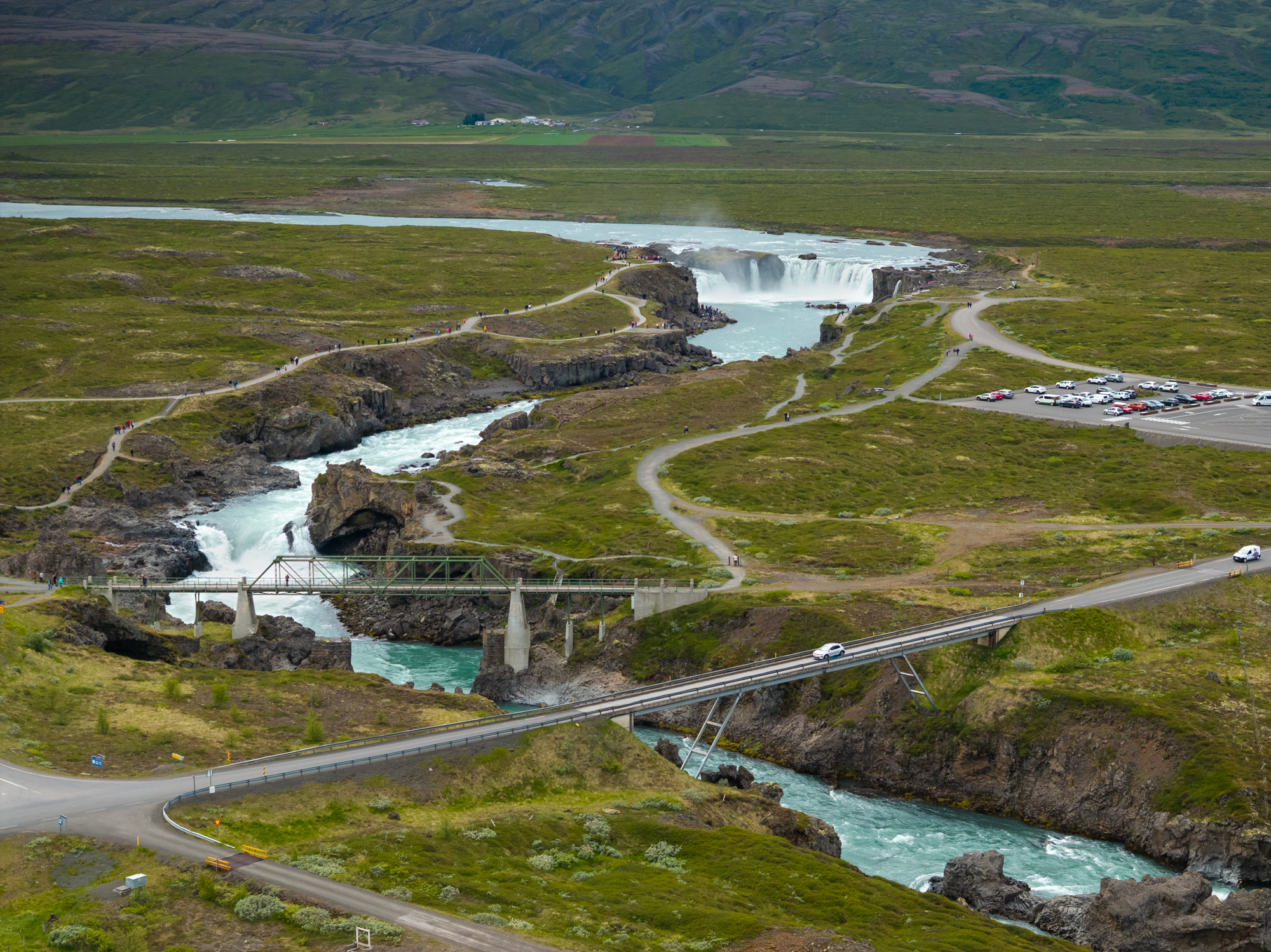 Hringvegur (1) um Goðafoss