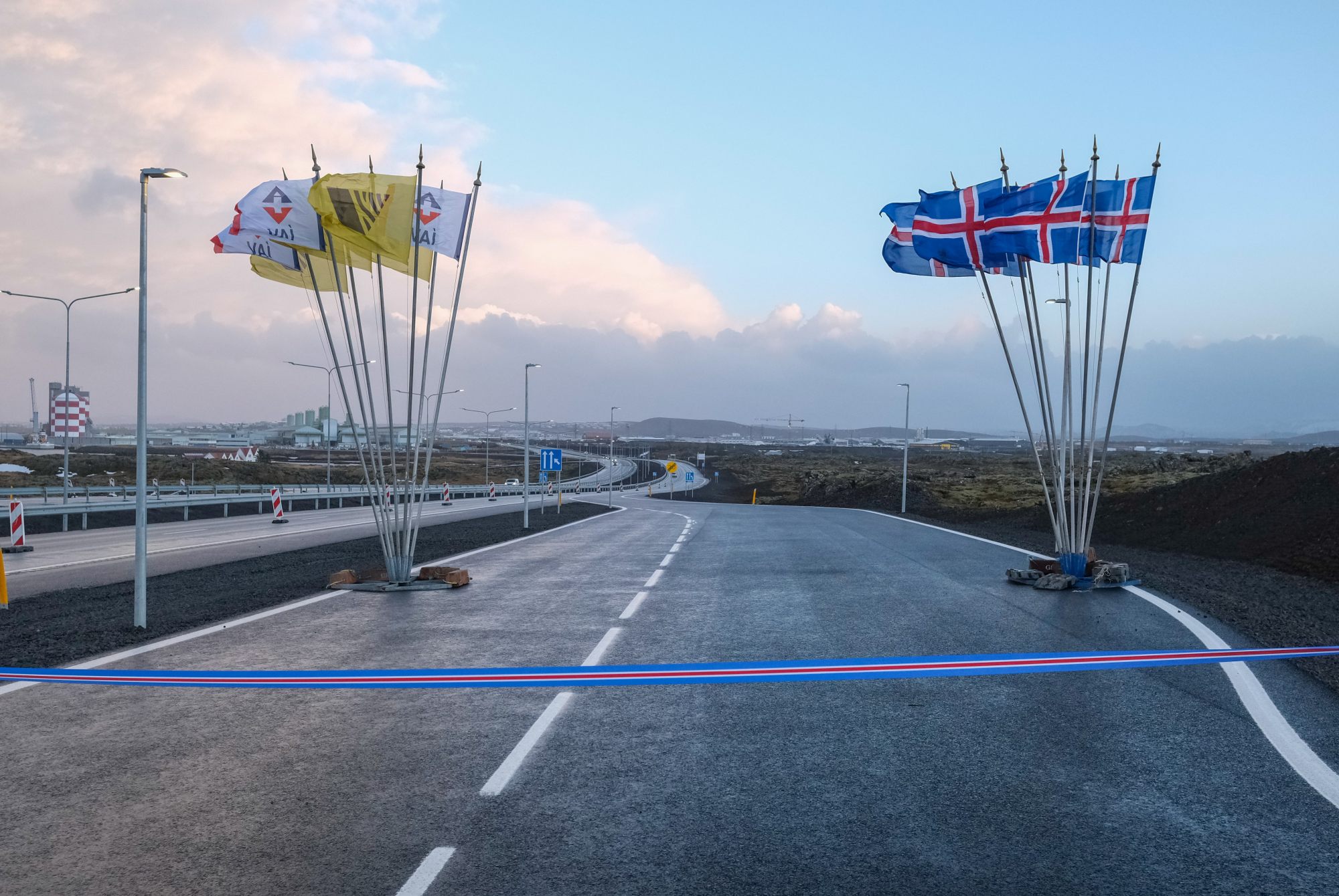 Reykjanesbraut. Formleg opnun 11. desember 2025.