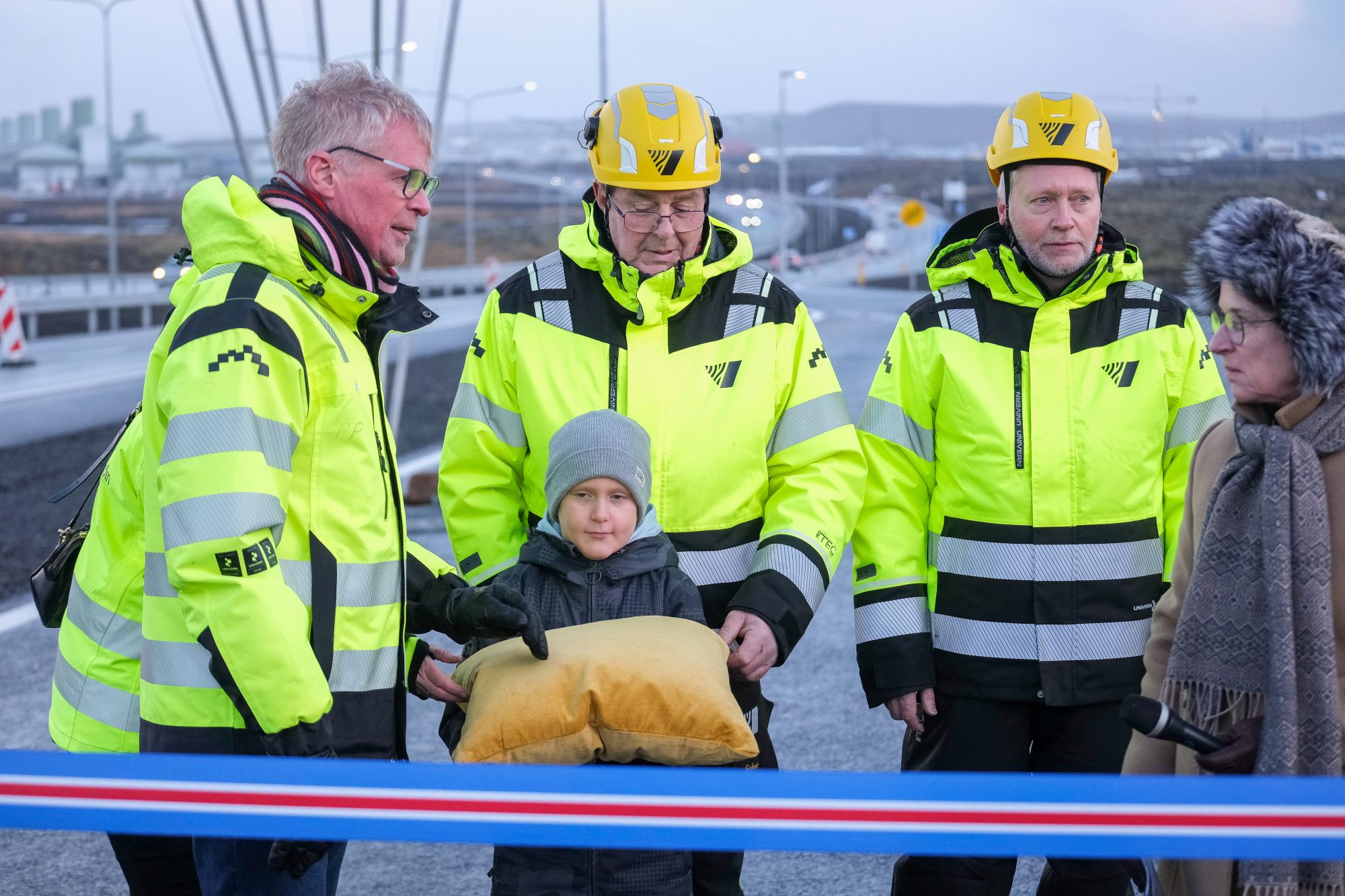 Reykjanesbraut. Formleg opnun 11. desember 2025.