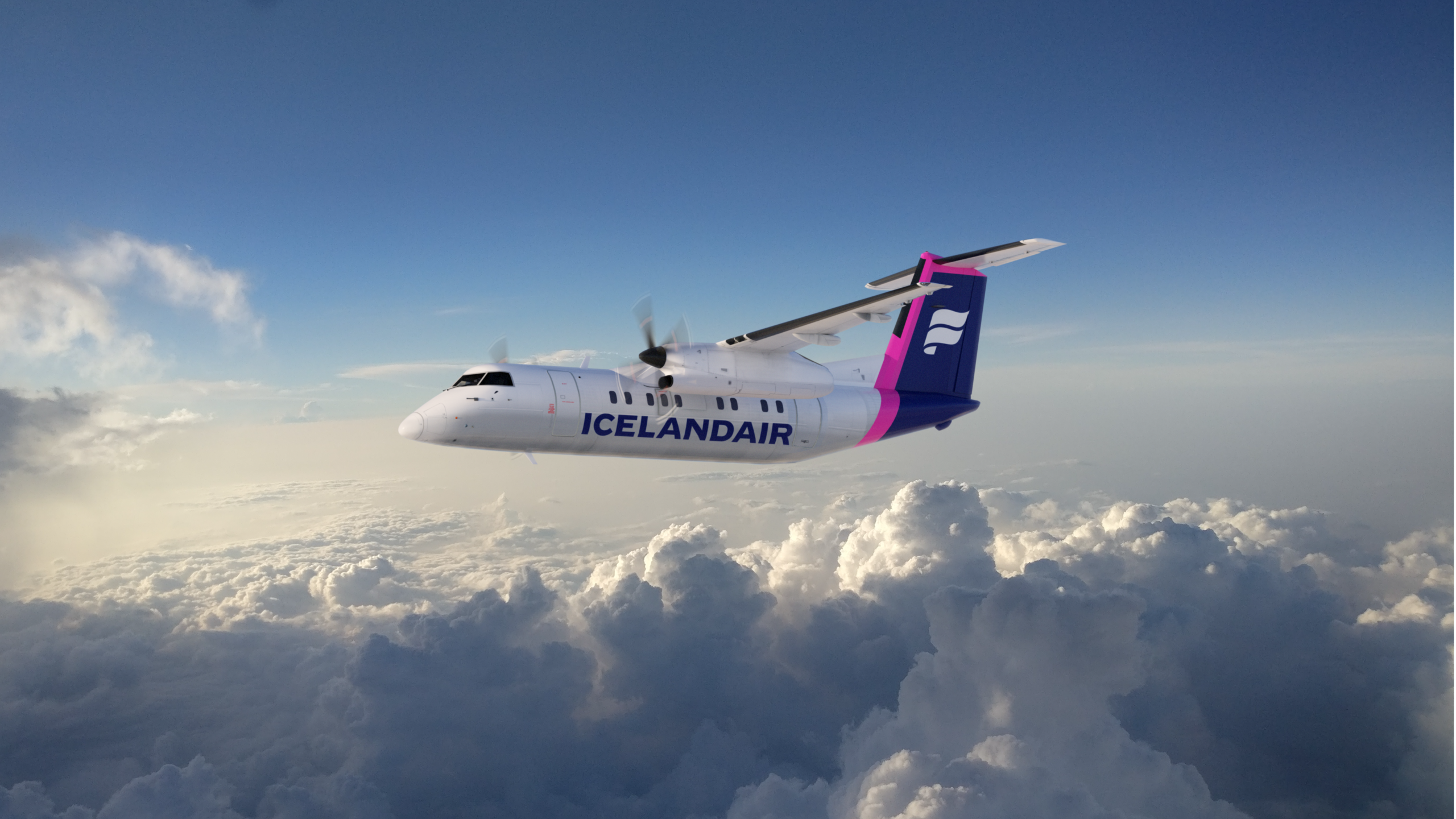 Notast verður við flugvélar af gerðinni DHC- 8-200 (Dash-8) sem eru 37 sæta.